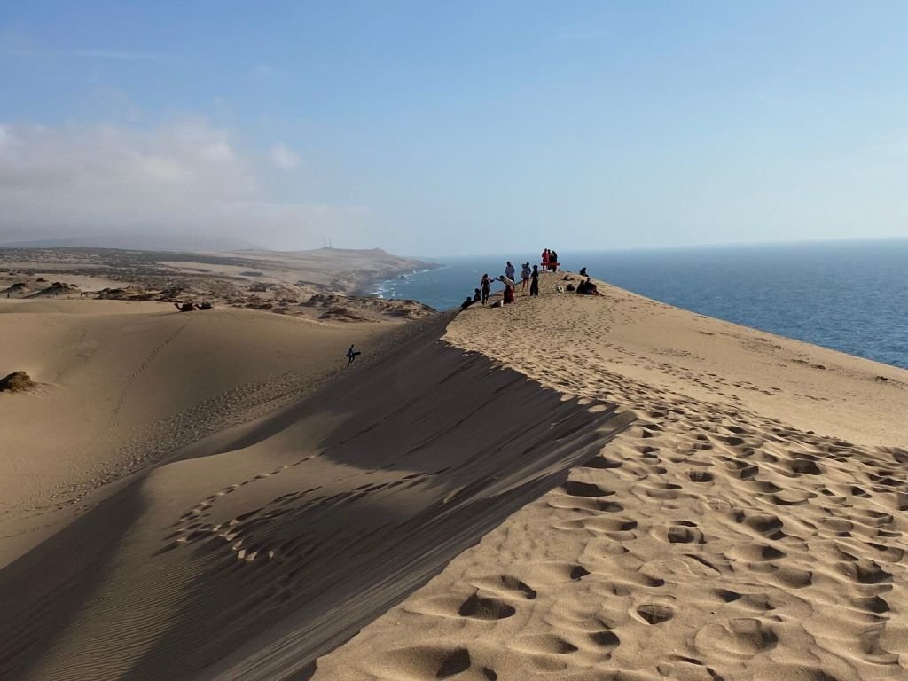 Agadir to Timlalin Dunes private transfer with Chiwash Taxi Morocco