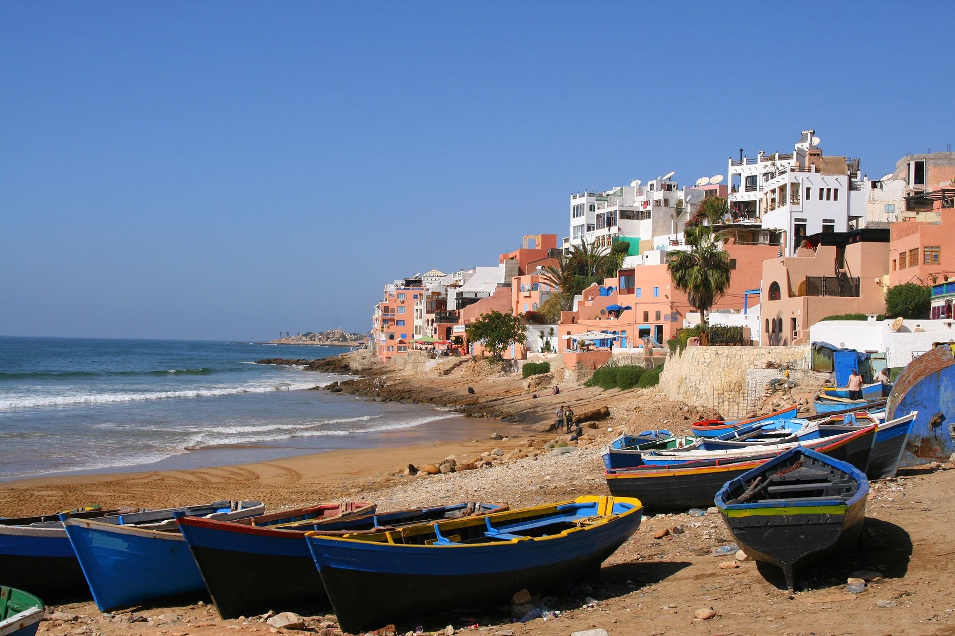 Atlantic coast in Morocco