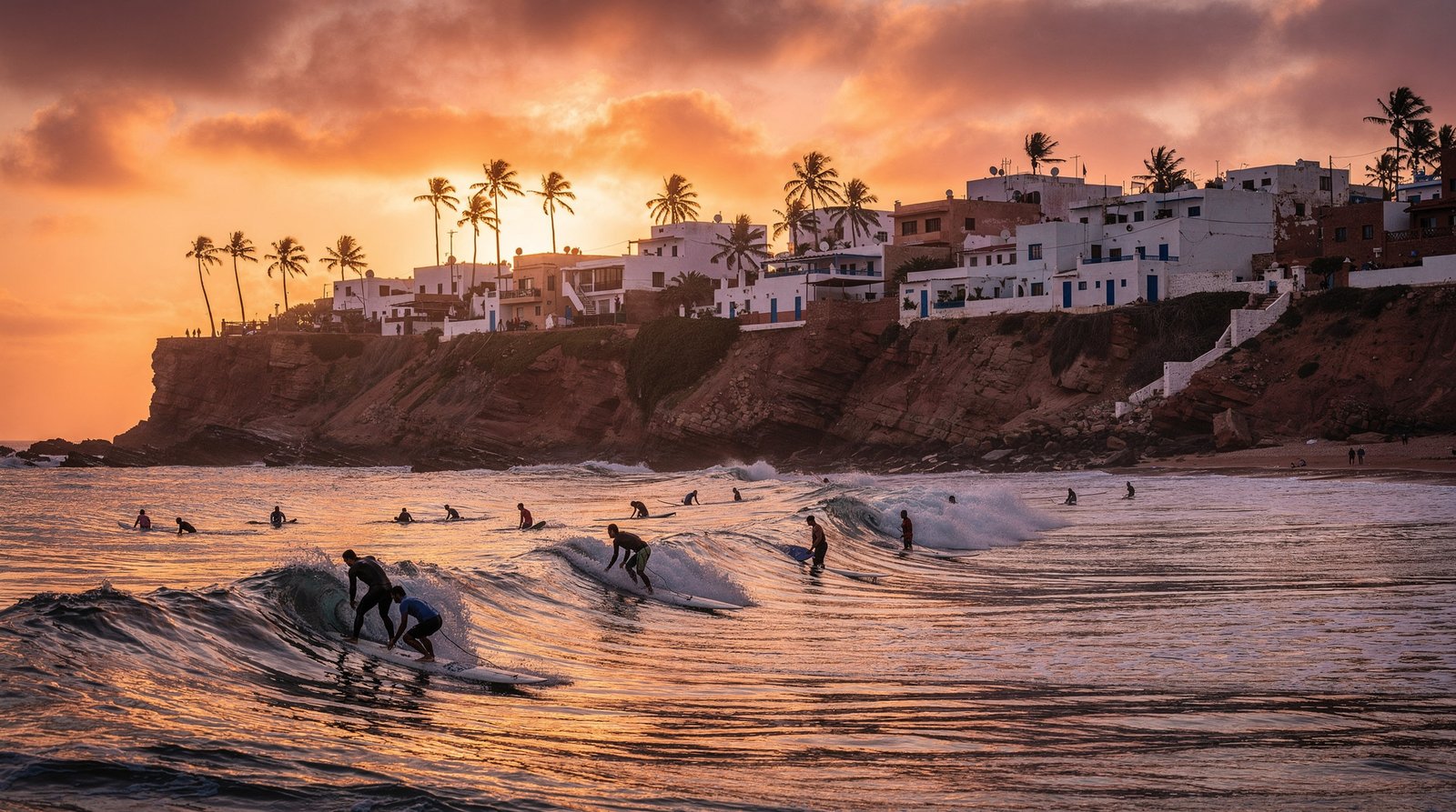 Agadir Airport (AGA) to Tamraght private transfer with Chiwash Taxi Morocco